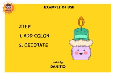 Candle by danita.kukkai — Dingbats Font — thumbnail 3