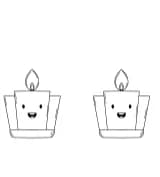 Candle by danita.kukkai — Dingbats Font — thumbnail 8