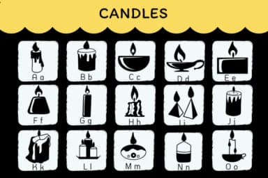 Candles by Natchuta — Dingbats Font — thumbnail 2