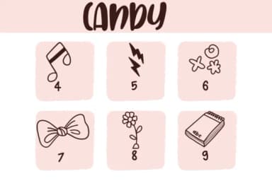 Candy by Sirinart — Dingbats Font — thumbnail 4