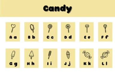 Candy by Chonada — Dingbats Font — thumbnail 2