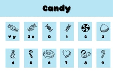Candy by Chonada — Dingbats Font — thumbnail 4