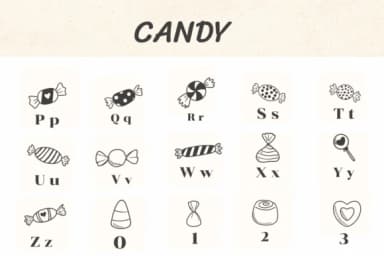 Candy by Ketsarin — Dingbats Font — thumbnail 2
