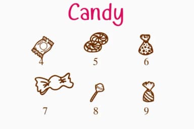 Candy by Nongyao — Dingbats Font — thumbnail 4