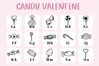 Candy Valentine by CHANOK — Dingbats Font — thumbnail 2