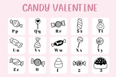 Candy Valentine by CHANOK — Dingbats Font — thumbnail 3