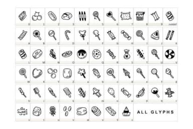 Candys by YandiDesigns — Dingbats Font — thumbnail 2