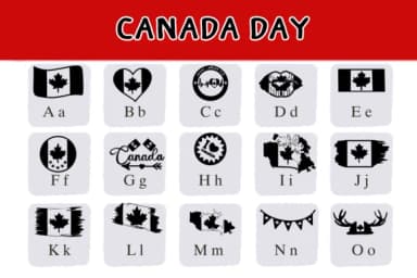 Cannada Day by Nongyao — Dingbats Font — thumbnail 2