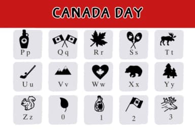 Cannada Day by Nongyao — Dingbats Font — thumbnail 3