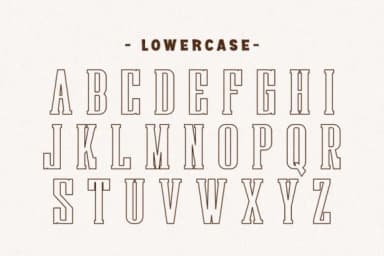 Capital Varsity by Pian45 — Slab Serif Font — thumbnail 3