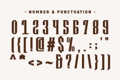 Capital Varsity by Pian45 — Slab Serif Font — thumbnail 4