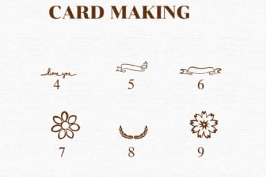 Card Making by Nongyao — Dingbats Font — thumbnail 4