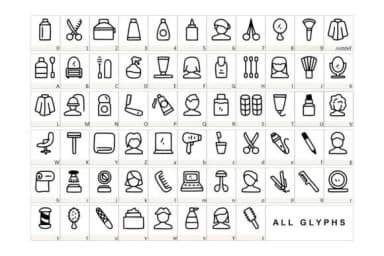 Care by YandiDesigns — Dingbats Font — thumbnail 2