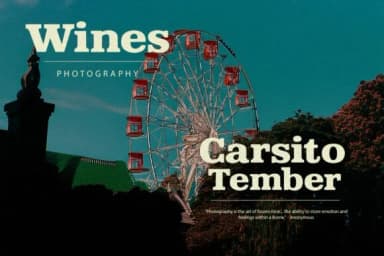 Carsito Tember by Maulana Creative — Slab Serif Font — thumbnail 4