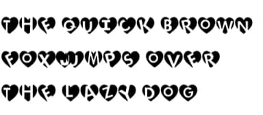 Cartoon and Heart by Chonada — Dingbats Font — thumbnail 8