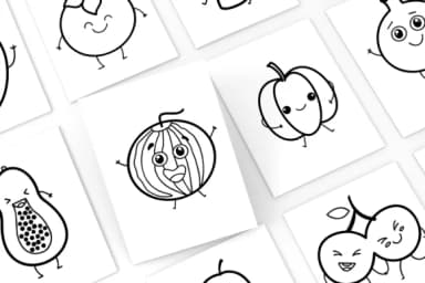 Cartoon Fruit by Nun Sukhwan — Dingbats Font — thumbnail 5