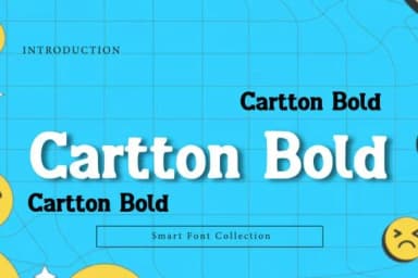 Cartton Bold by Wow Magic — Slab Serif Font — thumbnail 1