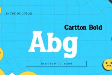 Cartton Bold by Wow Magic — Slab Serif Font — thumbnail 2