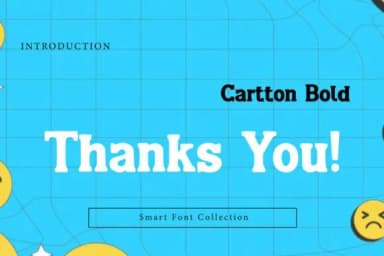 Cartton Bold by Wow Magic — Slab Serif Font — thumbnail 3