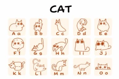 Cat by Suphitchaya — Dingbats Font — thumbnail 2