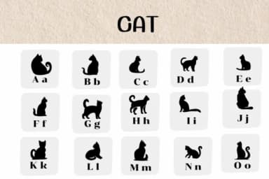 Cat by Ketsarin — Dingbats Font — thumbnail 2