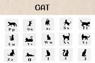 Cat by Ketsarin — Dingbats Font — thumbnail 3