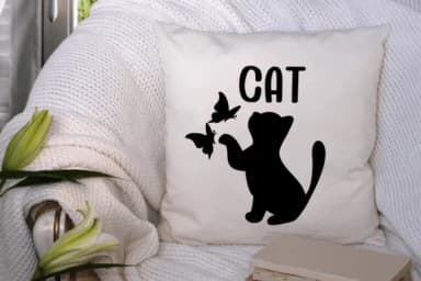 Cat Butterfly by Sontaya — Dingbats Font — thumbnail 7