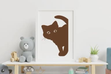 Cat Cute by KinnareeART — Dingbats Font — thumbnail 6