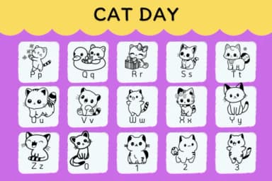 Cat Day by Natchuta — Dingbats Font — thumbnail 3