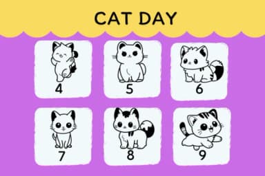 Cat Day by Natchuta — Dingbats Font — thumbnail 4
