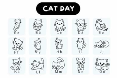 Cat Day by Natchuta — Dingbats Font — thumbnail 2