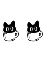 Cat Doodle by Chonada — Dingbats Font — thumbnail 7