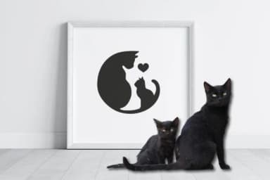 Cat Doodle by Pui Art — Dingbats Font — thumbnail 6