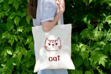 Cat Face Doodle by Ketsarin — Dingbats Font — thumbnail 5