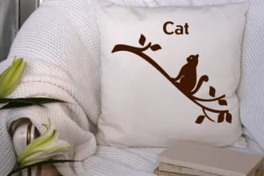 Cat Posting Tree by Nongyao — Dingbats Font — thumbnail 6