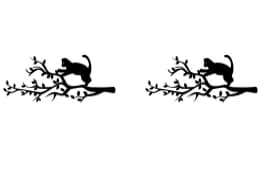 Cat Posting Tree by Nongyao — Dingbats Font — thumbnail 8