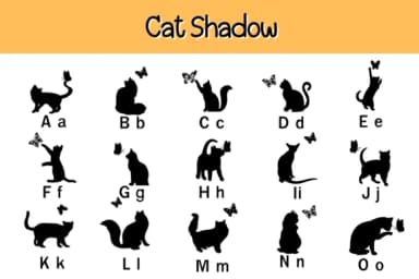 Cat Shadow by Nun Sukhwan — Dingbats Font — thumbnail 2