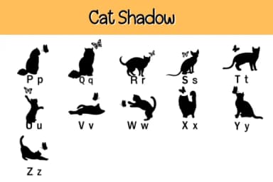 Cat Shadow by Nun Sukhwan — Dingbats Font — thumbnail 3