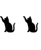 Cat Silhouettes by Sontaya — Dingbats Font — thumbnail 8