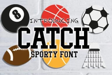 Catch by vladimirnikolic — Slab Serif Font — thumbnail 1