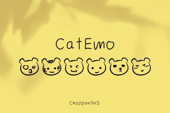 Catemo by ChopperlinS — Dingbats Font