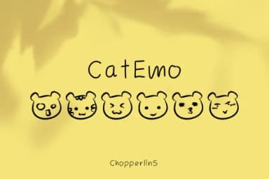Catemo by ChopperlinS — Dingbats Font — thumbnail 1