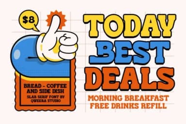 Cathezi Slab by Qweera Studio — Slab Serif Font — thumbnail 3