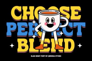 Cathezi Slab by Qweera Studio — Slab Serif Font — thumbnail 7