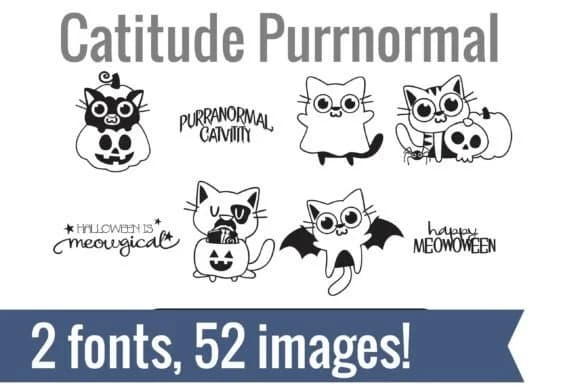 Catitude Dingbats by Illustration Ink — Dingbats Font