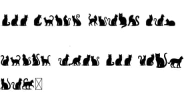 Catty by CraftedType Studio — Dingbats Font — thumbnail 6