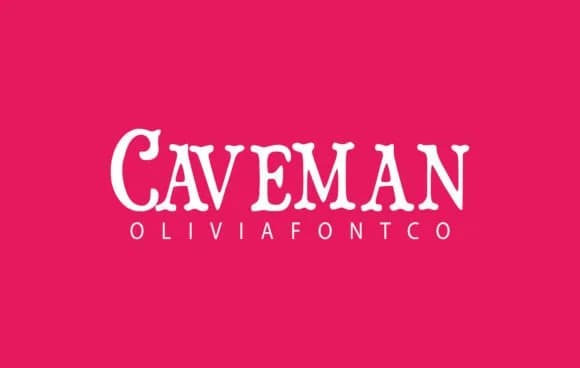 Caveman by OliviaFontCo — Slab Serif Font
