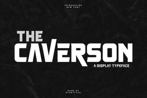 Caverson by Storytype Studio — Slab Serif Font