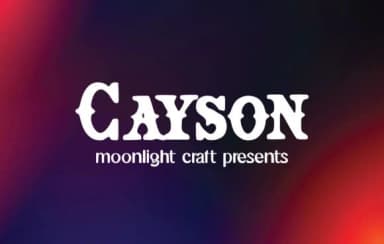 Cayson by moonlight craft — Slab Serif Font — thumbnail 1