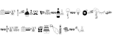 Celebratory by Illustration Ink — Dingbats Font — thumbnail 7